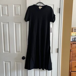 Nation LTD Classic Black Midi Dress
